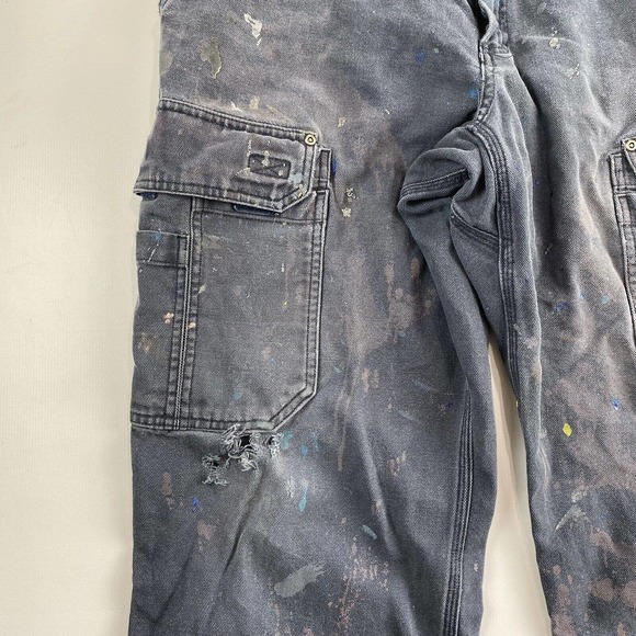 Duluth Distressed Cargo Pants 38x32 Mens Work - Picture 7 of 9